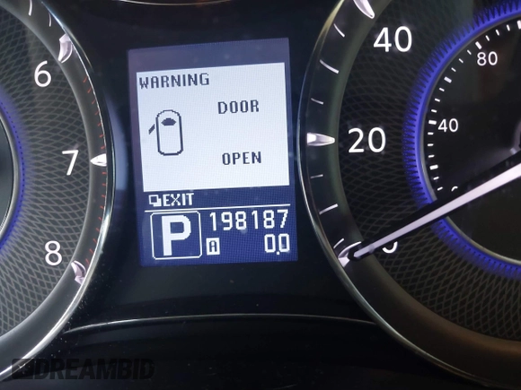 2012 Infiniti QX56 8-passenger with VIN JN8AZ2ND8C9715811, listed as a IAAI auction lot 41619315 with 198,187 mi miles and . Bid and sale history available at DreamBid. Image 7.