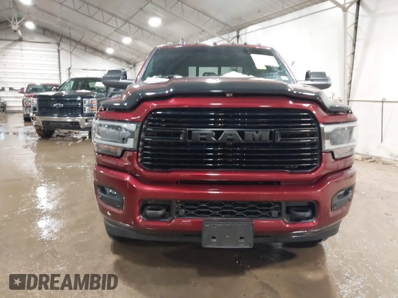 2021 Ram 2500 Laramie with VIN 3C6UR5NLXMG501736, listed as a IAAI auction lot 41377418 with 62,699 mi miles. Bid and sale history available at carsss.com. Image 12.