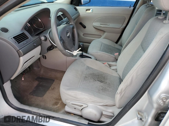 2007 Chevrolet Cobalt LS with VIN 1G1AK55F677138855, listed as a Copart auction lot 51965475 with 166,773 mi miles and Salvage Title. Bid and sale history available at DreamBid. Image 7.