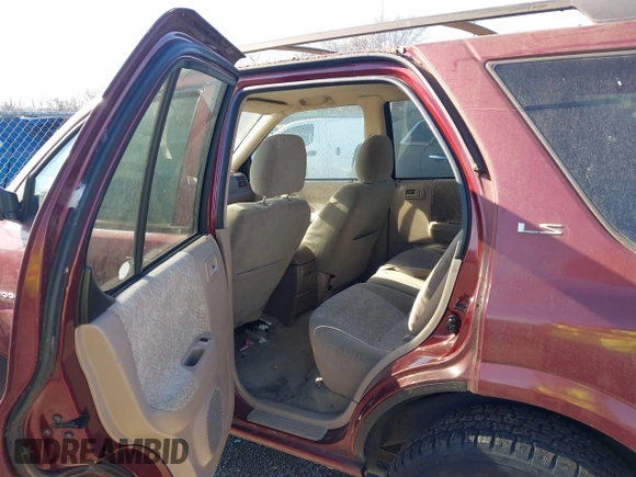 2002 Isuzu Rodeo S with VIN 4S2CK58W824301788, listed as a IAAI auction lot 41216681 with 171,615 mi miles and . Bid and sale history available at DreamBid. Image 8.