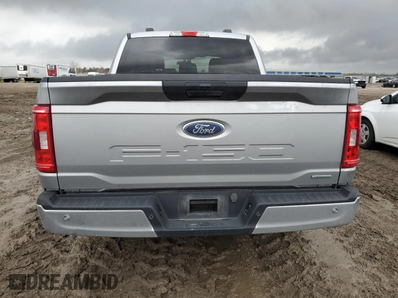2023 Ford F-150 XL with VIN 1FTEW1C85PKD62576, listed as a Copart auction lot 44970775 with 52,070 mi miles and Salvage title. Bid and sale history available at DreamBid. Image 6.