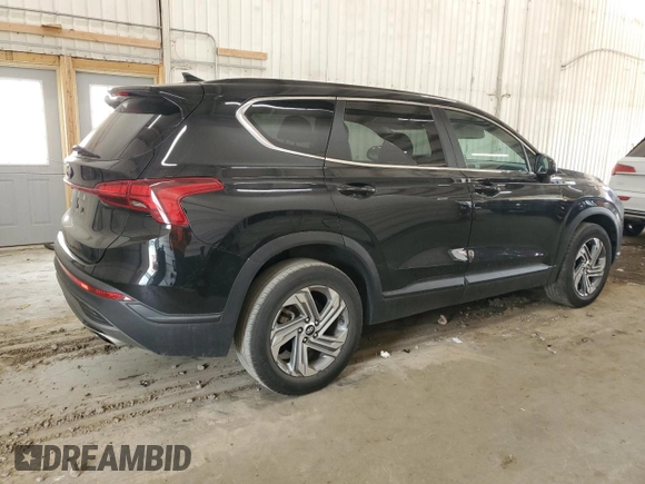2021 Hyundai Santa Fe SE with VIN 5NMS14AJXMH321148, listed as a Copart auction lot 59810465 with 38,661 mi miles and Salvage title. Bid and sale history available at DreamBid. Image 3.