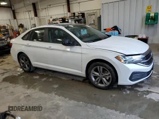 2023 Volkswagen Jetta SE with VIN 3VW7M7BU9PM026886, listed as a Copart auction lot 55356075 with 21,285 mi miles and Salvage title. Bid and sale history available at DreamBid. Image 4.