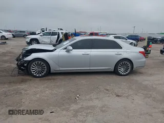 2019 Genesis G90 3.3T Premium with VIN KMTF34JA4KU058688, listed as a IAAI auction lot 41501184 with 85,530 mi miles. Bid and sale history available at carsss.com. Image 15.