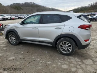 2018 Hyundai Tucson SEL with VIN KM8J3CA42JU721568, listed as a Copart auction lot 43438935 with 106,581 mi miles and Salvage Title. Bid and sale history available at carsss.com. Image 2.