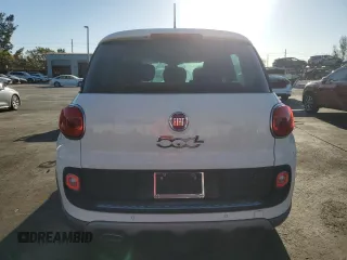 2014 FIAT 500L Trekking with VIN ZFBCFADH6EZ020390, listed as a Copart auction lot 48340845 with 51,621 mi miles and Salvage Title. Bid and sale history available at DreamBid. Image 6.