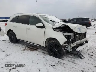 2017 Acura MDX w/Advance Pkg with VIN 5FRYD4H86HB032729, listed as a Copart auction lot 42246815 with 100,842 mi miles and Clean Title. Bid and sale history available at carsss.com. Image 4.