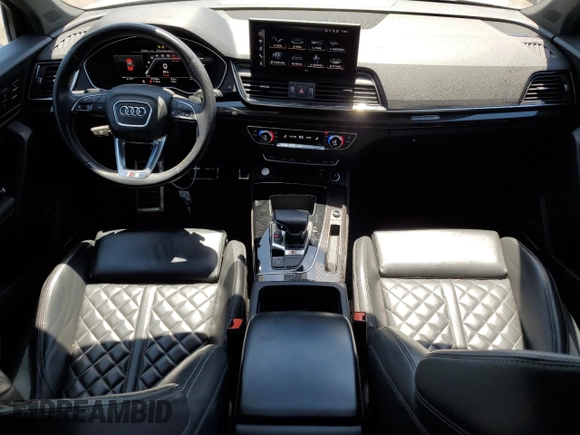 2021 Audi SQ5 Premium Plus with VIN WA1B4AFY9M2028996, listed as a Copart auction lot 65391394 with 51,799 mi miles and Salvage Title. Bid and sale history available at DreamBid. Image 8.