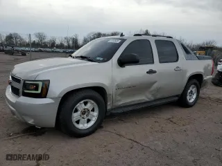2007 Chevrolet Avalanche LT w/3LT with VIN 3GNFK12387G242923, listed as a Copart auction lot 49131214 with 176,471 mi miles and Salvage Title. Bid and sale history available at carsss.com. Image 1.