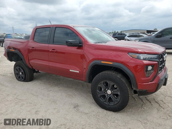 2024 GMC Canyon 4WD Elevation with VIN 1GTP6BEK2R1109201, listed as a Copart auction lot 70703504 with 6,245 mi miles and Salvage Title. Bid and sale history available at carsss.com. Image 4.
