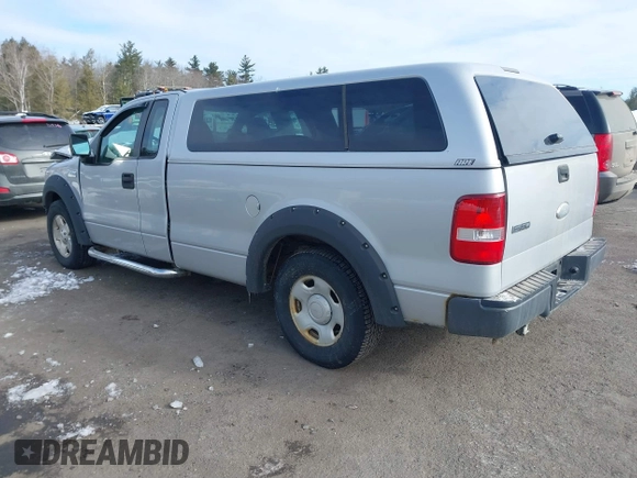 2007 Ford F-150 XL with VIN 1FTRF12W67NA40142, listed as a IAAI auction lot 41617797 with 216,585 mi miles. Bid and sale history available at carsss.com. Image 3.