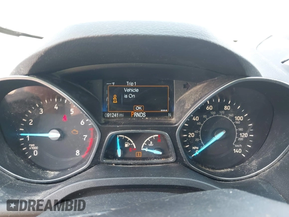 2019 Ford Escape Titanium with VIN 1FMCU9J99KUC00935, listed as a IAAI auction lot 42583250 with 91,241 mi miles and . Bid and sale history available at DreamBid. Image 7.