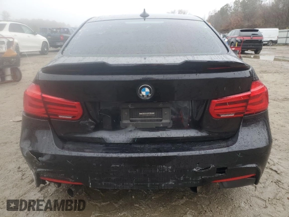 2017 BMW 3 Series 340i with VIN WBA8B3G34HNU35808, listed as a Copart auction lot 83197504 with 133,232 mi miles and Salvage Title. Bid and sale history available at DreamBid. Image 6.