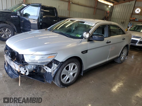 2013 Ford Police Interceptor with VIN 1FAHP2M8XDG127058, listed as a Copart auction lot 55180765 with 126,645 mi miles and Salvage title. Bid and sale history available at DreamBid. Image 1.