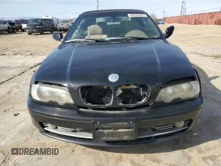 2002 BMW 3 Series 330Ci with VIN WBABS534X2JU95431, listed as a Copart auction lot 49928465 with 162,818 mi miles and Clean Title. Bid and sale history available at DreamBid. Image 5.