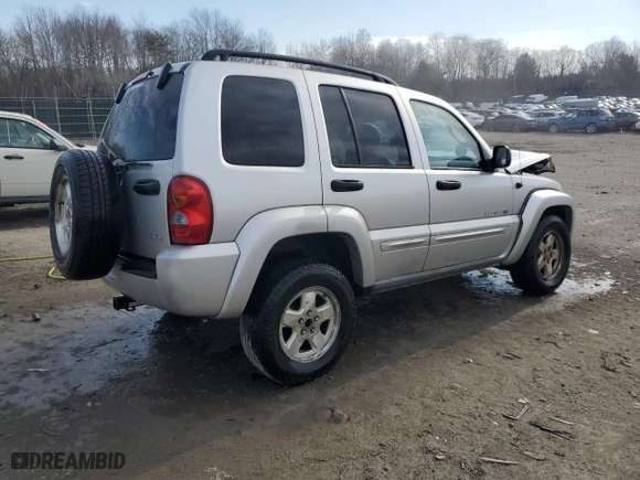 2003 Jeep Liberty Limited with VIN 1J4GL58K73W547125, listed as a Copart auction lot 49523365 with 0 mi miles and Salvage Title. Bid and sale history available at carsss.com. Image 3.