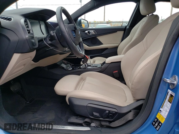 2021 BMW 2 Series 228i xDrive with VIN WBA73AK05M7H20772, listed as a Copart auction lot 68587053 with 12,865 mi miles. Bid and sale history available at carsss.com. Image 7.