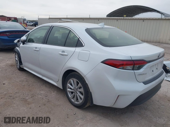 2024 Toyota Corolla Hybrid LE with VIN JTDBCMFE4R3045299, listed as a IAAI auction lot 41283042 with 13,649 mi miles. Bid and sale history available at carsss.com. Image 3.