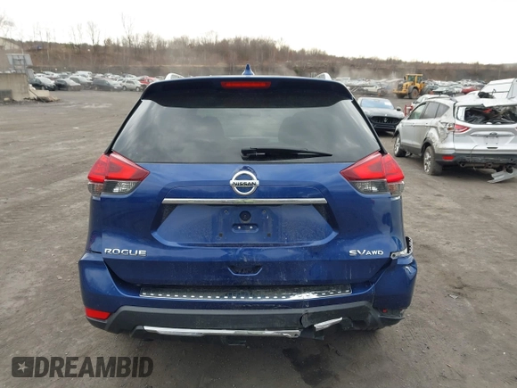 2017 Nissan Rogue SL with VIN 5N1AT2MV8HC835573, listed as a IAAI auction lot 41782183 with 62,645 mi miles and . Bid and sale history available at carsss.com. Image 16.