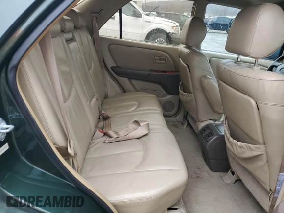 1999 Lexus RX 300 Luxury SUV with VIN JT6HF10U6X0088127, listed as a Copart auction lot 43950965 with 189,607 mi miles and Salvage Title. Bid and sale history available at carsss.com. Image 11.