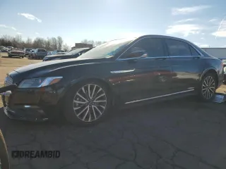2017 Lincoln Continental Select with VIN 1LN6L9TK9H5636381, listed as a Copart auction lot 42643325 with 71,847 mi miles and Salvage title. Bid and sale history available at DreamBid. Image 1.