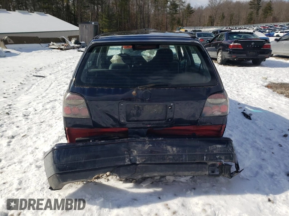 1998 Volkswagen Golf z VIN 3VWFA81H7WM245388, wystawiony jako Copart lot #51585355 z przebiegiem Nie podano mil oraz Nie do naprawy • Non repairable. Historia ofert i sprzedaży dostępna na DreamBid. Obrazek 6.