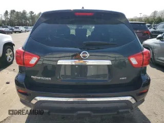 2018 Nissan Pathfinder S z VIN 5N1DR2MM6JC620539, wystawiony jako Copart lot #48370295 z przebiegiem 91 047 mil mil oraz Szkoda całkowita • Salvage title. Historia ofert i sprzedaży dostępna na DreamBid. Obrazek 6.