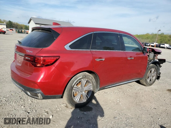 2020 Acura MDX with VIN 5J8YD3H36LL010558, listed as a Copart auction lot 54191905 with 70,163 mi miles and Salvage Title. Bid and sale history available at carsss.com. Image 3.