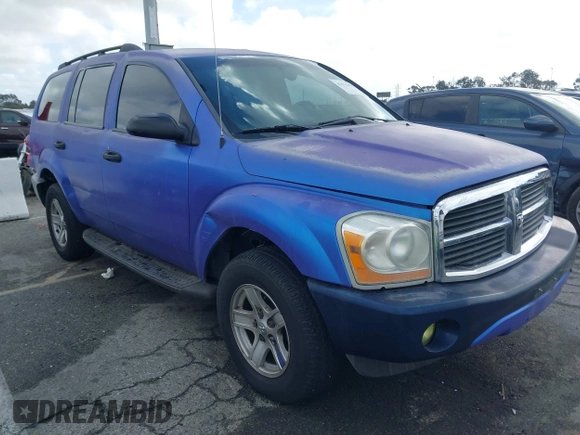 2005 Dodge Durango SLT with VIN 1D4HB48N95F500623, listed as a IAAI auction lot 41576475 with 162,339 mi miles and . Bid and sale history available at DreamBid. Image 1.