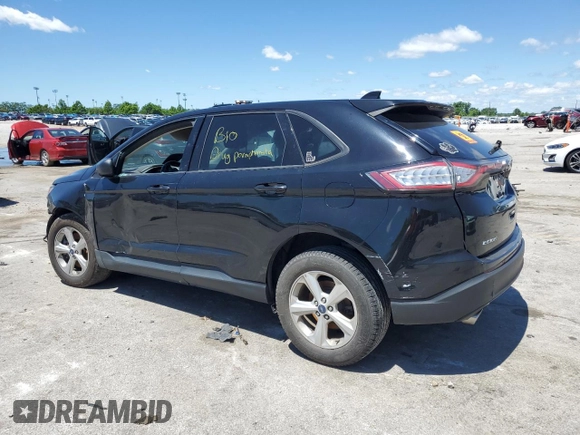 2018 Ford Edge SE с VIN 2FMPK4G99JBC00665, выставлен на аукционе Copart как лот 55854805 с пробегом Не указан миль и Списание • Salvage title. История ставок и продаж доступна на DreamBid. Изображение 2.