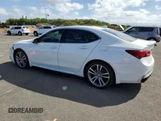 2019 Acura TLX Advance with VIN 19UUB2F80KA009509, listed as a Copart auction lot 48239715 with 44,567 mi miles and Salvage title. Bid and sale history available at DreamBid. Image 2.