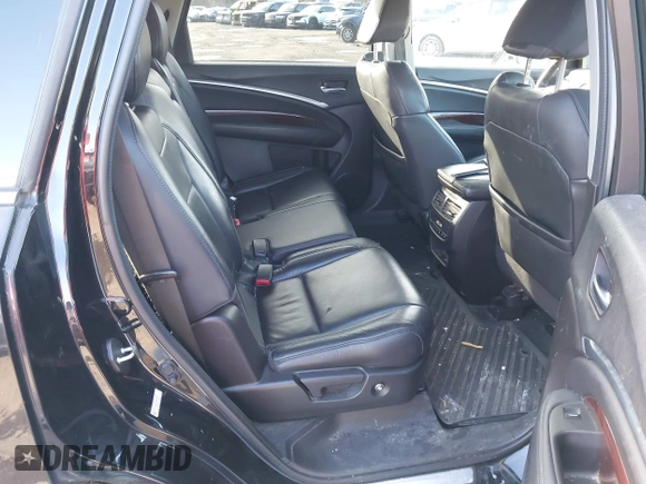 2015 Acura MDX Tech Pkg with VIN 5FRYD4H42FB031992, listed as a IAAI auction lot 41564215 with 125,042 mi miles. Bid and sale history available at carsss.com. Image 8.