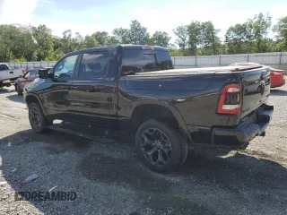 2020 Ram 1500 Limited with VIN 1C6SRFHT5LN291691, listed as a Copart auction lot 61497125 with 48,221 mi miles and Salvage title. Bid and sale history available at DreamBid. Image 2.