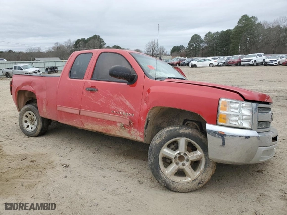 2013 Chevrolet Silverado 1500 LT with VIN 1GCRCSEA6DZ227075, listed as a Copart auction lot 44142135 with 126,474 mi miles and Clean Title. Bid and sale history available at carsss.com. Image 4.