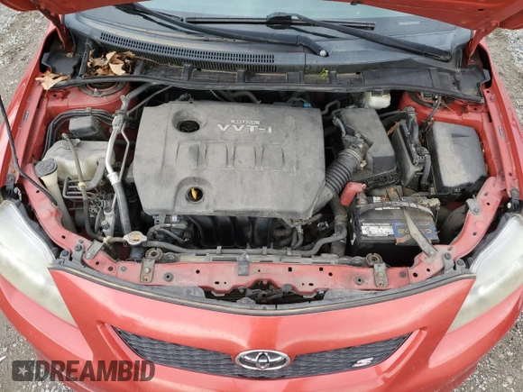 2009 Toyota Corolla with VIN 2T1BU40EX9C114798, listed as a Copart auction lot 51593365 with 164,331 mi miles and Salvage Title. Bid and sale history available at carsss.com. Image 11.