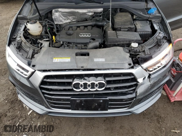 2018 Audi Q3 Premium Plus with VIN WA1JCCFS3JR030106, listed as a Copart auction lot 70183002 with 44,458 mi miles. Bid and sale history available at carsss.com. Image 12.