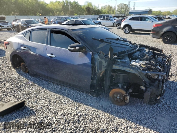 2017 Nissan Maxima SV with VIN 1N4AA6AP4HC446667, listed as a Copart auction lot 52971875 with Not Provided miles and Salvage Title. Bid and sale history available at carsss.com. Image 4.