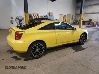 2003 Toyota Celica GT with VIN JTDDR32T930150872, listed as a Copart auction lot 76353954 with 129,294 mi miles and Salvage Title. Bid and sale history available at carsss.com. Image 3.