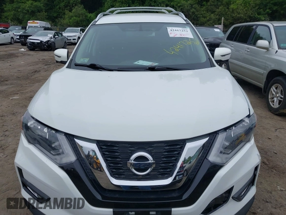 2017 Nissan Rogue SV with VIN KNMAT2MV7HP503606, listed as a IAAI auction lot 42417252 with 36,530 mi miles and . Bid and sale history available at DreamBid. Image 12.