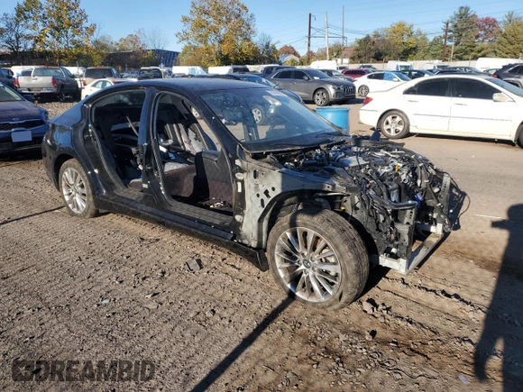2020 Infiniti Q50 Luxe with VIN JN1EV7AR5LM257295, listed as a Copart auction lot 76264494 with Not Provided miles and Salvage Title. Bid and sale history available at DreamBid. Image 4.