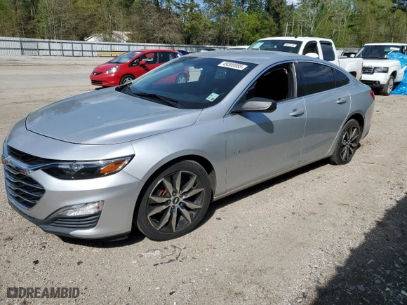 2019 Chevrolet Malibu LS with VIN 1G1ZB5ST9KF177516, listed as a Copart auction lot 49300885 with 99,457 mi miles and Salvage Title. Bid and sale history available at carsss.com. Image 1.