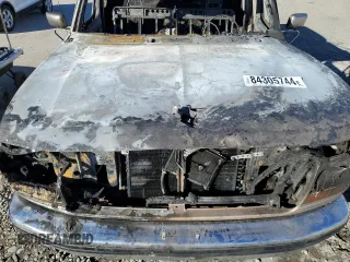 1993 Ford F-150 with VIN 1FTEX14NXPKA30599, listed as a Copart auction lot 84305744 with 0 mi miles and Salvage Title. Bid and sale history available at carsss.com. Image 12.