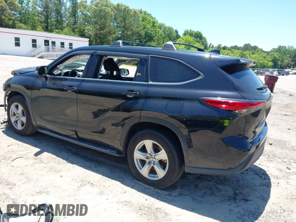 2021 Toyota Highlander L with VIN 5TDZZRAHXMS526743, listed as a IAAI auction lot 42335813 with 79,000 mi miles and . Bid and sale history available at DreamBid. Image 3.