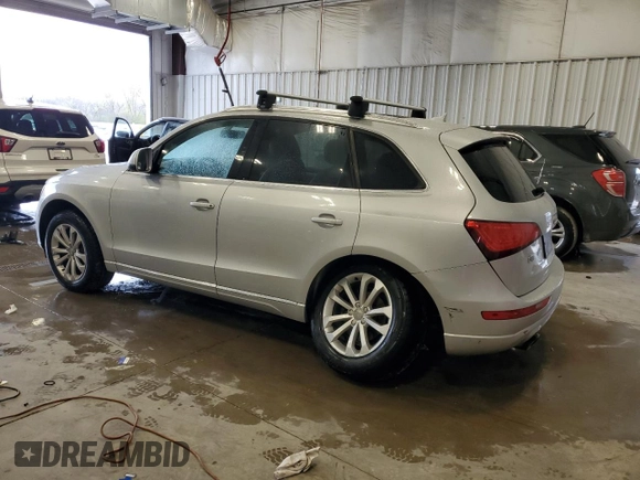 2013 Audi Q5 Premium with VIN WA1CFAFP0DA065608, listed as a Copart auction lot 55067905 with 151,336 mi miles and Salvage title. Bid and sale history available at DreamBid. Image 2.