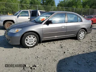 2004 Honda Civic LX with VIN 2HGES16594H622236, listed as a Copart auction lot 55475285 with 175,288 mi miles and Clean Title. Bid and sale history available at carsss.com. Image 1.
