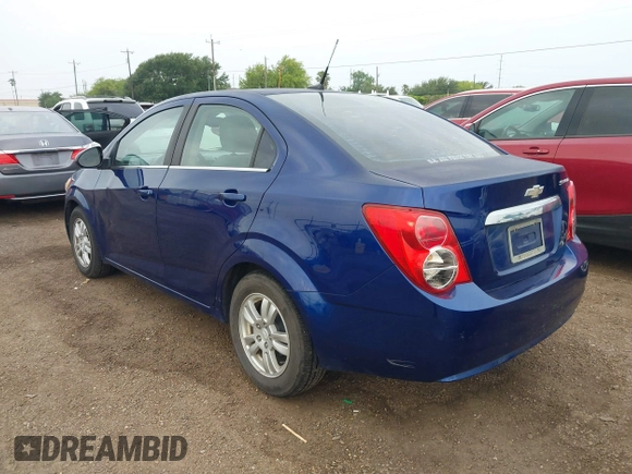 2013 Chevrolet Sonic LT with VIN 1G1JC5SH9D4160364, listed as a IAAI auction lot 42063359 with 111,222 mi miles and . Bid and sale history available at DreamBid. Image 3.