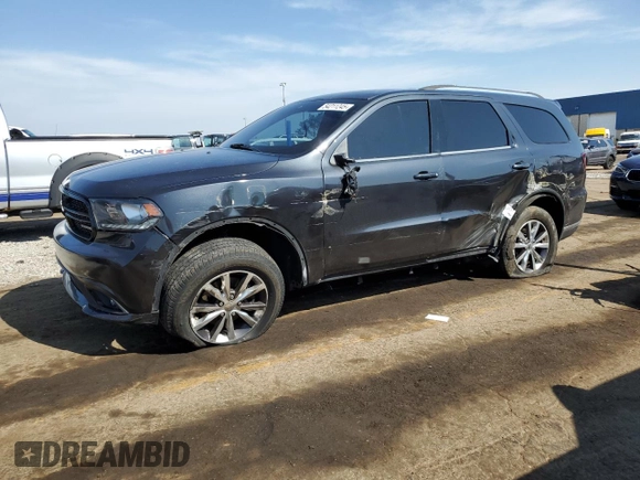 2016 Dodge Durango Limited with VIN 1C4RDJDG4GC424587, listed as a Copart auction lot 54211245 with 144,682 mi miles and Salvage title. Bid and sale history available at DreamBid. Image 1.