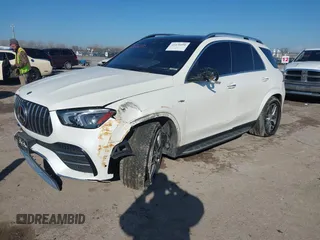 2021 Mercedes-Benz GLE 53 AMG with VIN 4JGFB6BB8MA440937, listed as a IAAI auction lot 41476090 with 39,693 mi miles and . Bid and sale history available at DreamBid. Image 2.