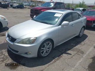 2006 Lexus IS 250 z VIN JTHBK262662013211, wystawiony jako IAAI lot #42473423 z przebiegiem 143 129 mil mil oraz . Historia ofert i sprzedaży dostępna na DreamBid. Obrazek 2.