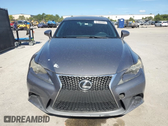 2014 Lexus IS 250 z VIN JTHBF1D2XE5022279, wystawiony jako Copart lot #61066945 z przebiegiem 204 335 mil mil oraz Szkoda całkowita • Salvage title. Historia ofert i sprzedaży dostępna na DreamBid. Obrazek 5.